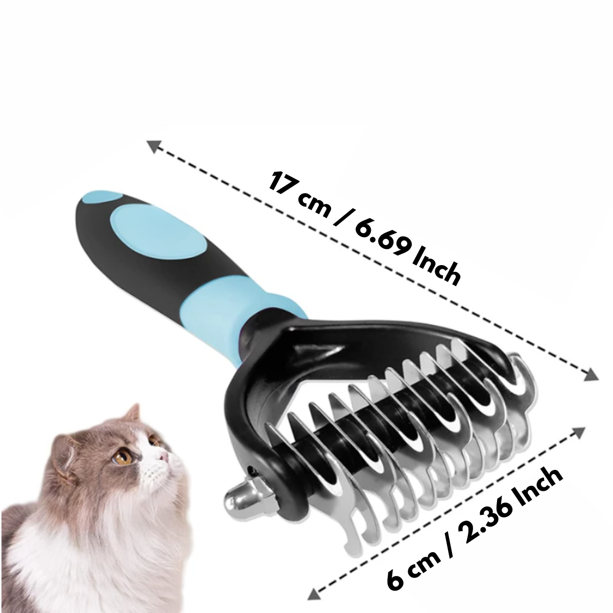 Anti-Haar-Bürste -Palongo®.