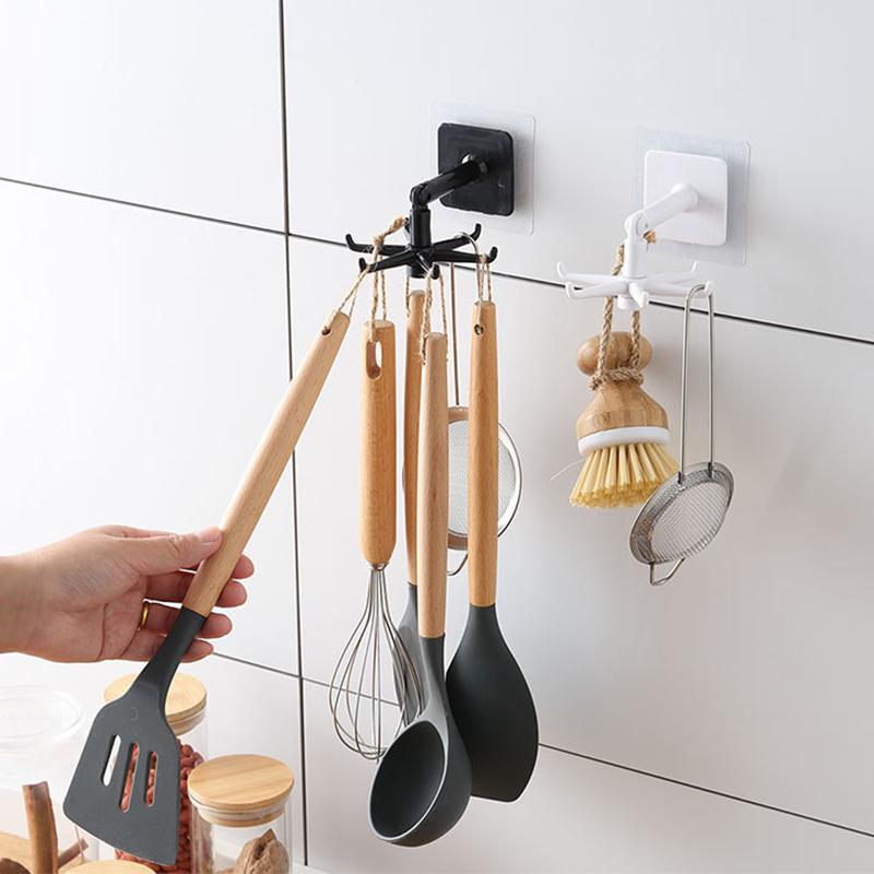 360° rotating hook to optimize space
