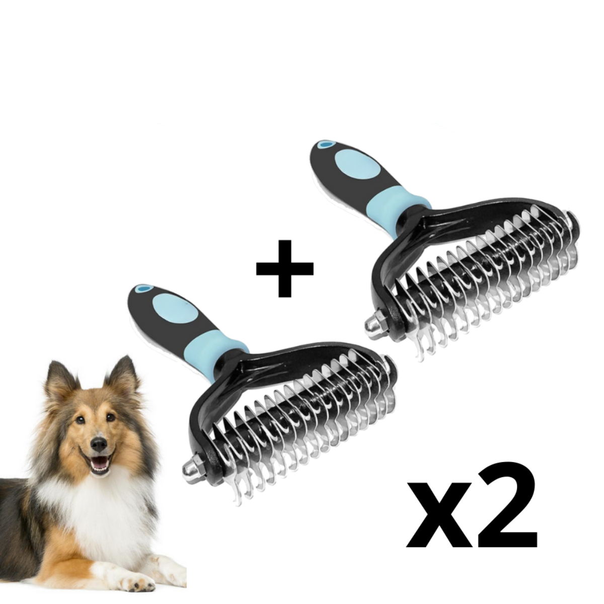 Anti-Haar-Bürste -Palongo®.