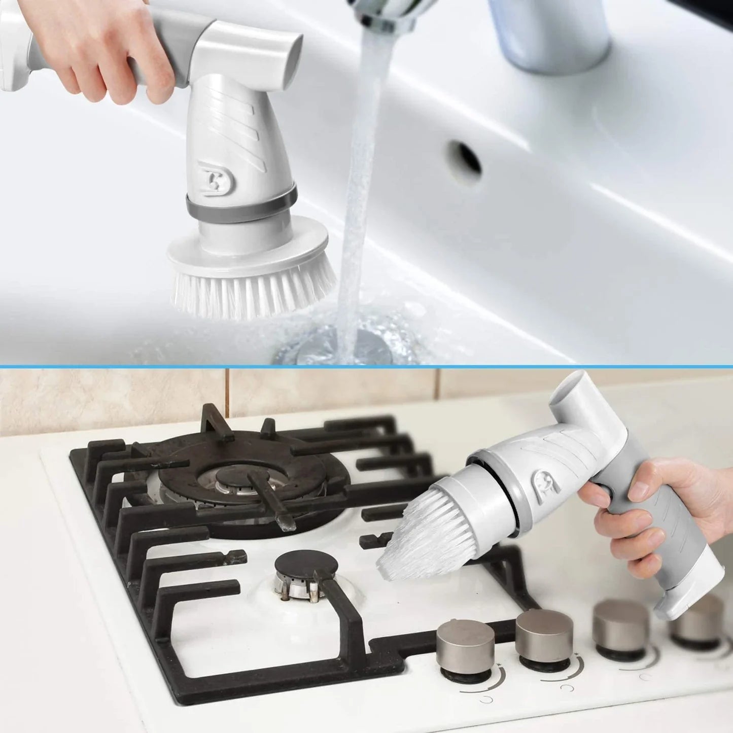 Cordless electric brush - Quick and efficient cleaning