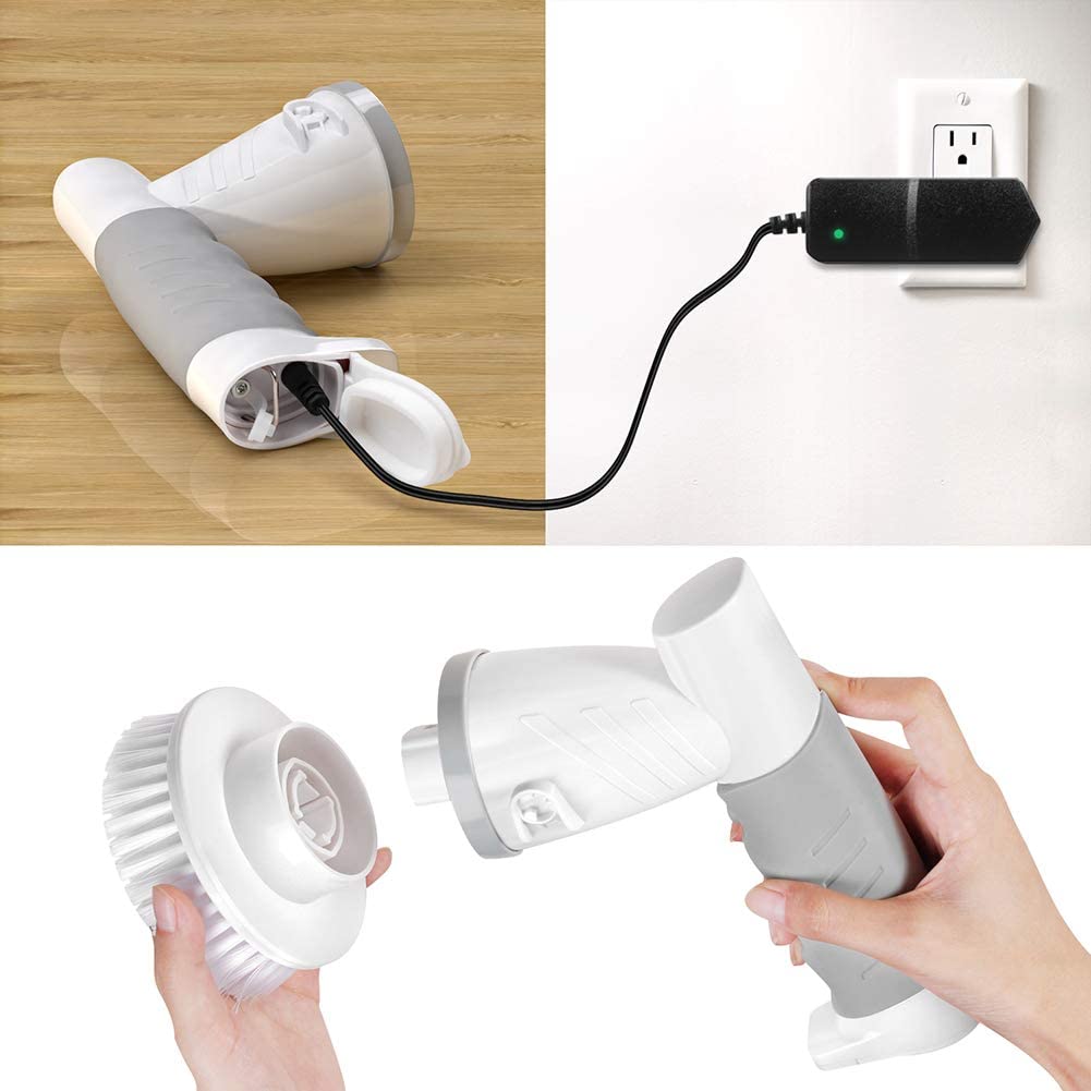 Cordless electric brush - Quick and efficient cleaning
