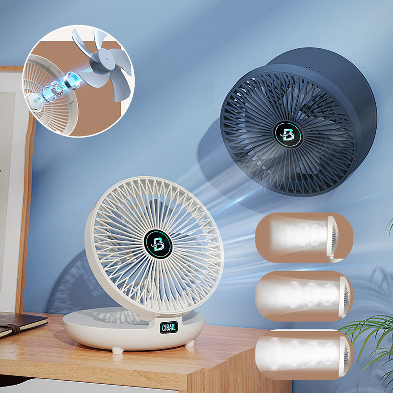 Ventilador de Mesa Ajustable y Silencioso