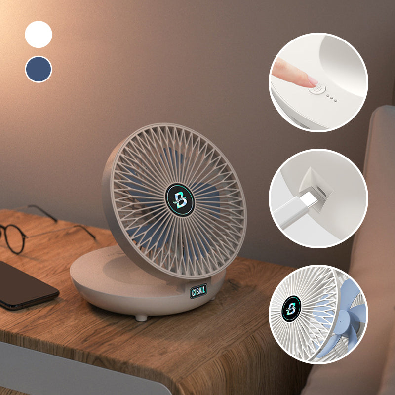 Ventilador de Mesa Ajustable y Silencioso