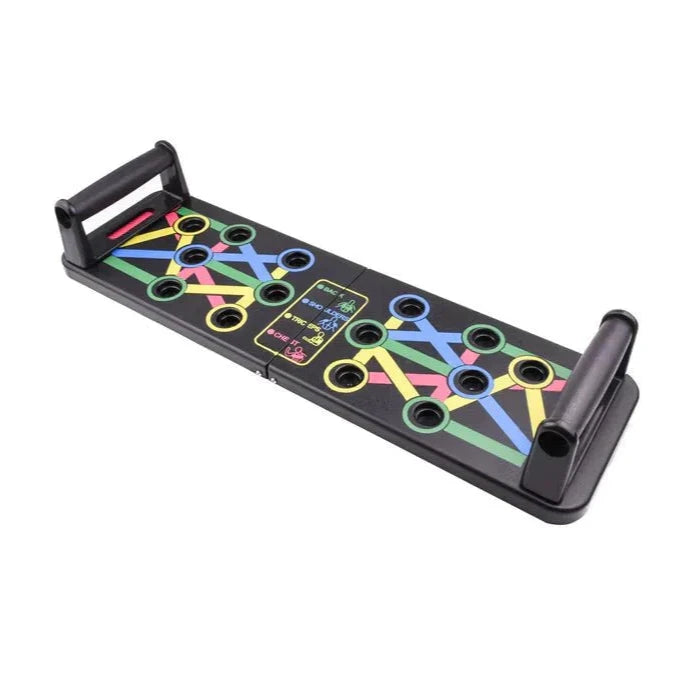 Multifunctional push-up board for a complete workout