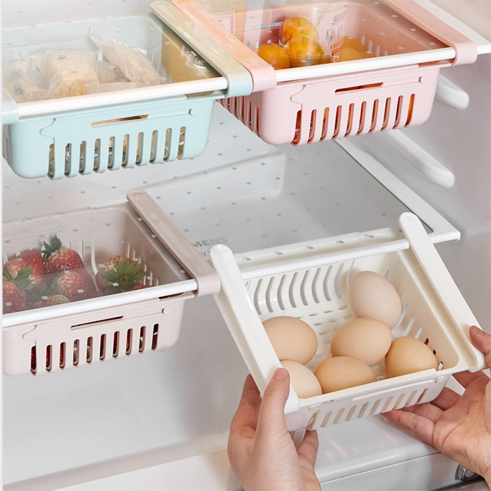 Adjustable organizer for refrigerator: maximize your space