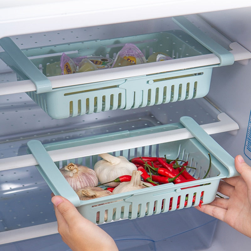 Adjustable organizer for refrigerator: maximize your space