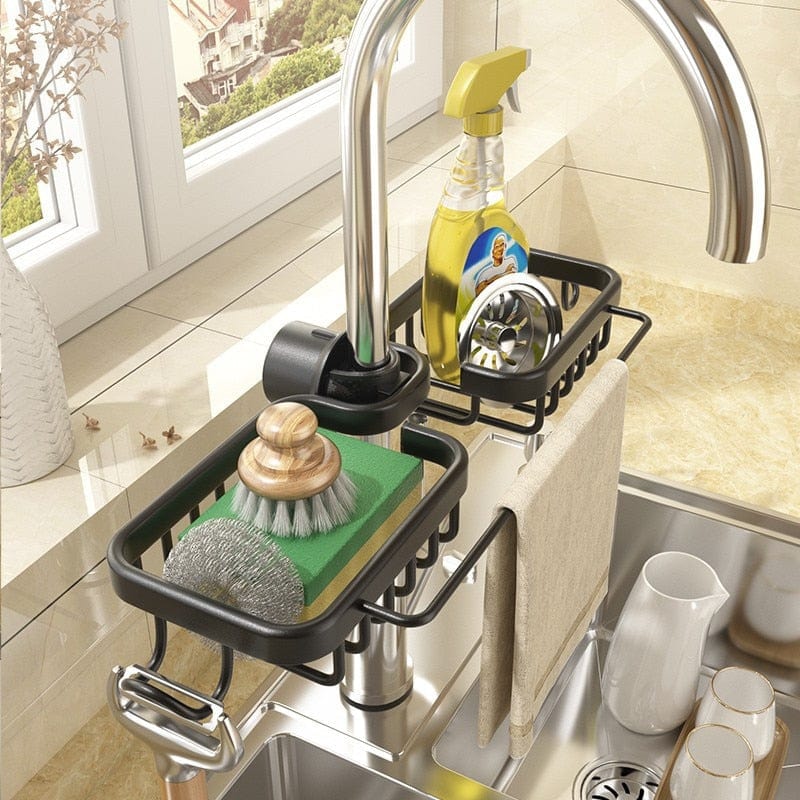 Double drainer for optimal space saving in your kitchen 